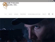 Tablet Screenshot of jbfirearmsales.com